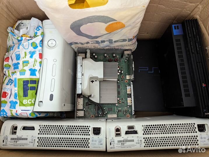 Sony PS 1, 2, Xbox360, Dreamcast, Dendy - запчасти