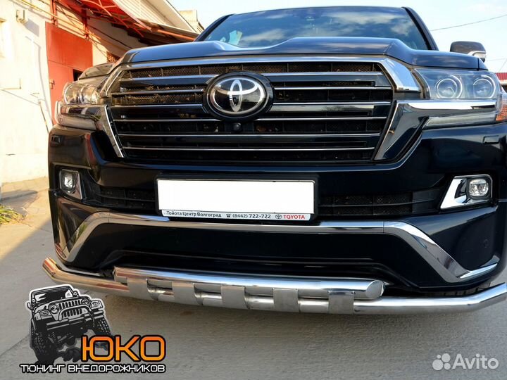 Защита переднего бампера TLC 200 Executive