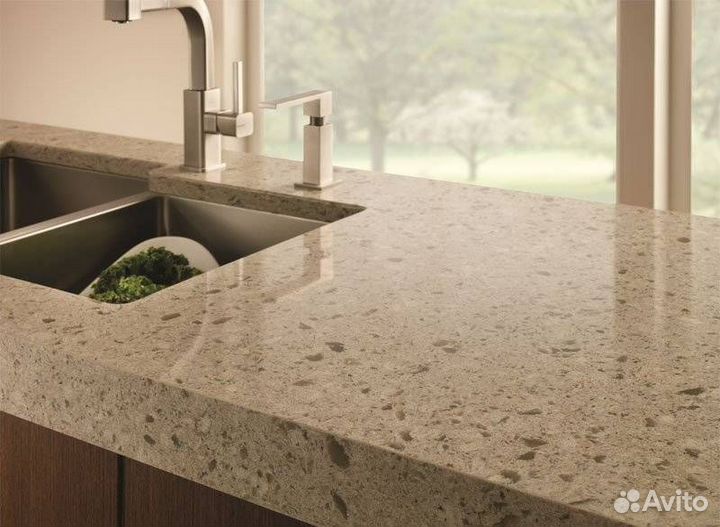 Столешница из искусственного камня, акрил 1 j-8099