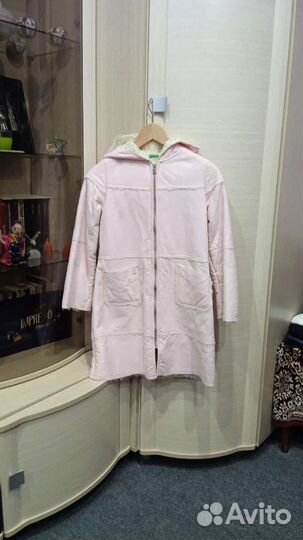 Дубленка на девочку 134 рост