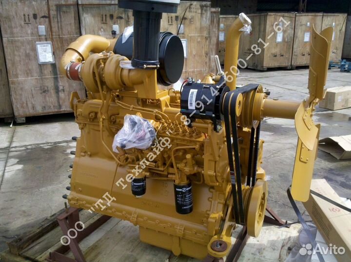 Двигатель Shanghai SC11CB184G2B1 / C6121ZG57