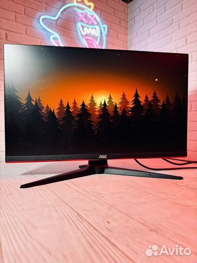 Игровой монитор AOC 24G2U/BK — 144Hz, 1 мс