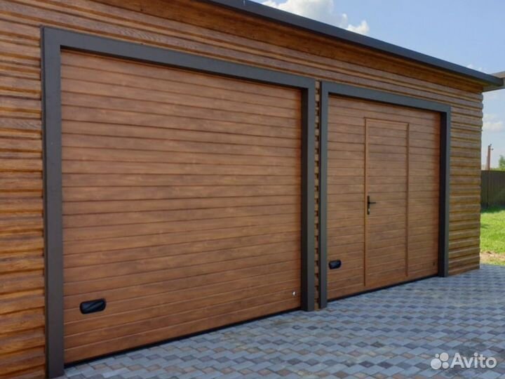 Секционные ворота