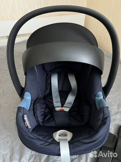 Автолюлька cybex aton m + адапторы