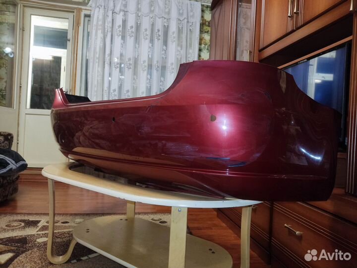 Задний бампер на volkswagen polo седан