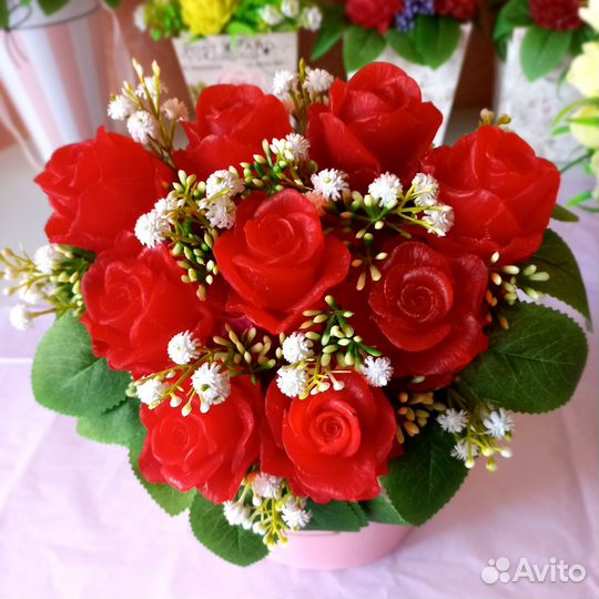 Букет из мыла