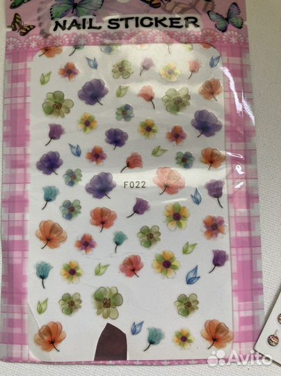 Наклейки для дизайна ногтей/ маникюр