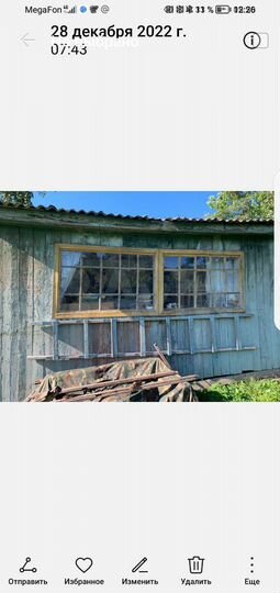 Дача 25 м² на участке 5 сот.