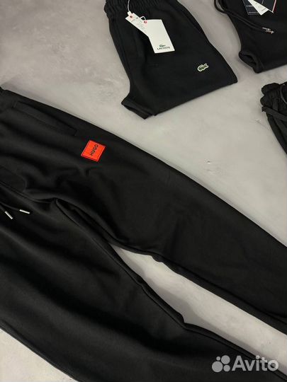 Спортивные штаны Tommy Hilfiger темные люкс