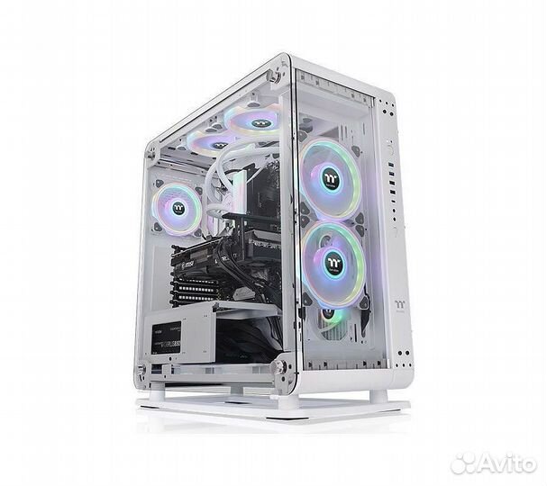Компьютерный корпус Thermaltake Core P6 TG, белый