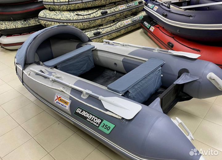 Gladiator E350 (X-motors edition) Черно-серый цвет