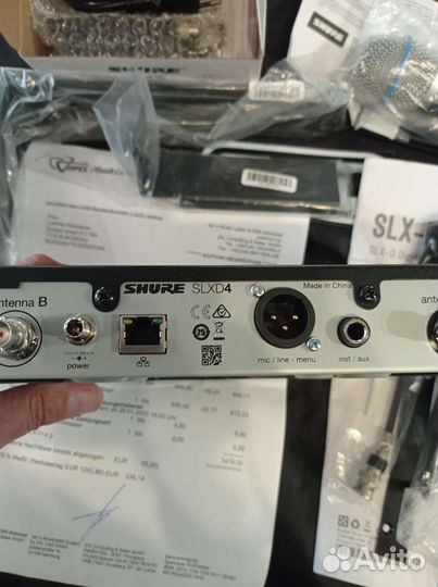 Shure slxd24E/B87A G59 (470-514 MHz)