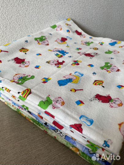 Пеленки детские новые фланель