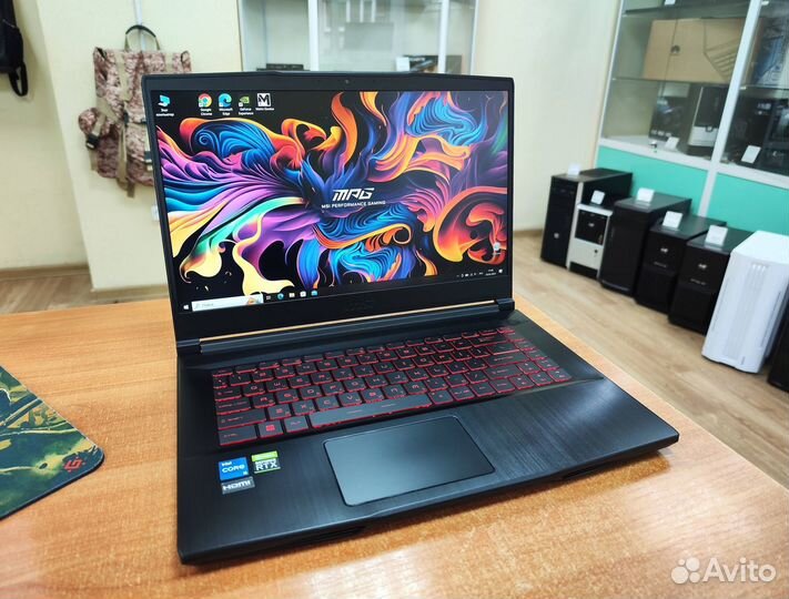 Игровой ноутбук Core i5-11400/ RTX3050ti/ 16Gb