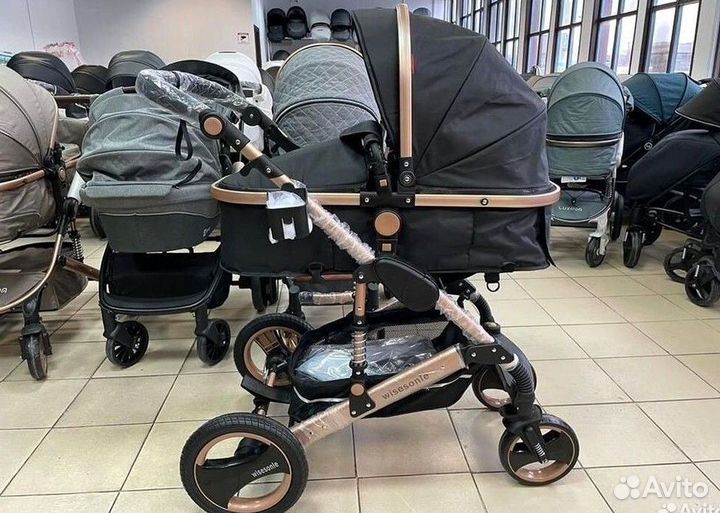 Коляска Wisesonle Q3 2в1 и 3в1 с гарантией
