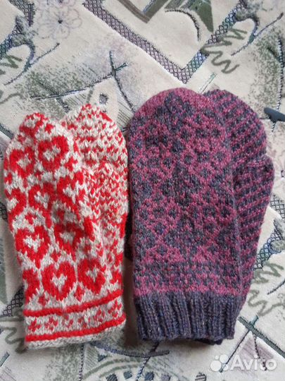 Варежки,носки теплые