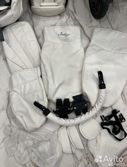 Коляска 3 в 1 индиго