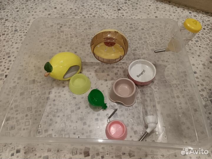 Клетка (контейнер) и аксессуары для грызунов