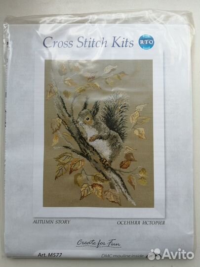 Набор для вышивания рто Животные Птицы RTO