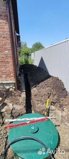 Установка канализации септик под ключ