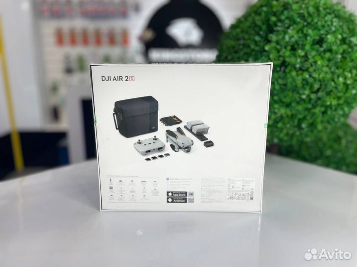 Квадрокоптер DJI Air 2S Fly More Combo, серый