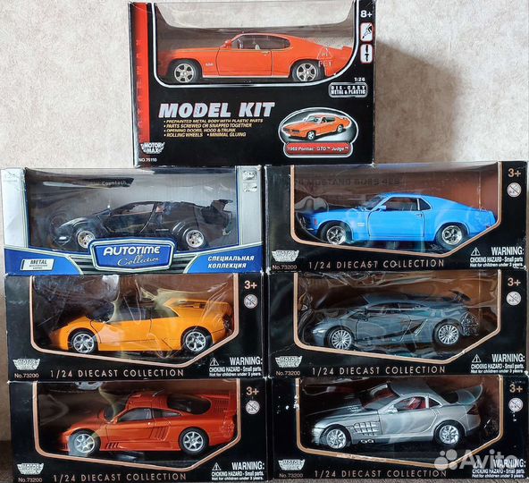 Коллекционные модели Motormax 1:24