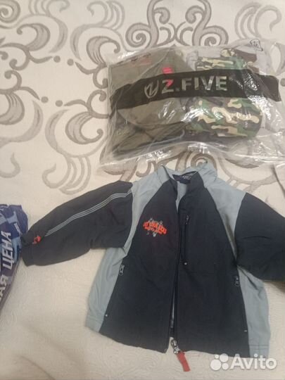 Пакет детских вещей на мальчика 3-4 года