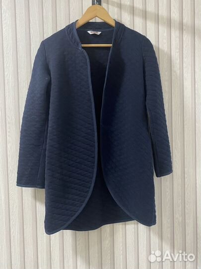 Кардиган в рубчик