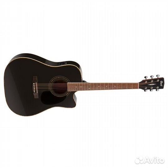 Электроакустическая гитара Cort AD880CE Black