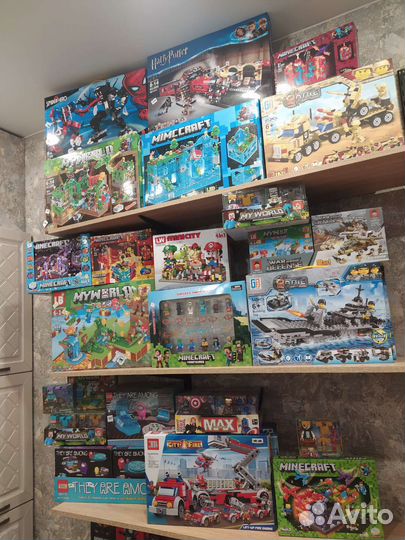 Конструктор лего для мальчиков майнкрафт амонг ас