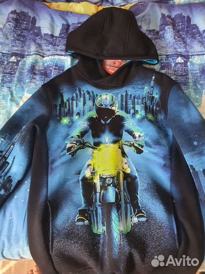 Толстовка светящаяся