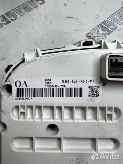 Щиток приборов Honda Civic