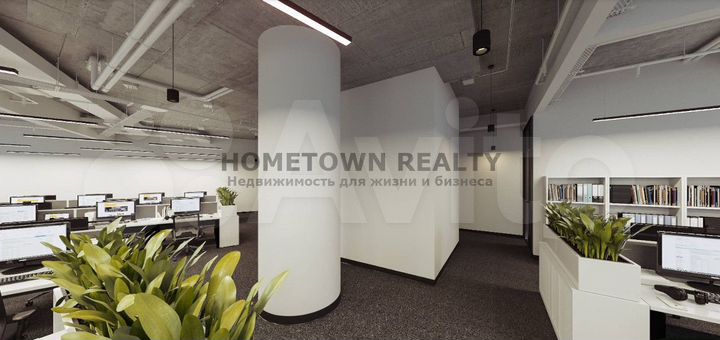 Офис с Ремонтом и Мебелью - 1155.2 м²