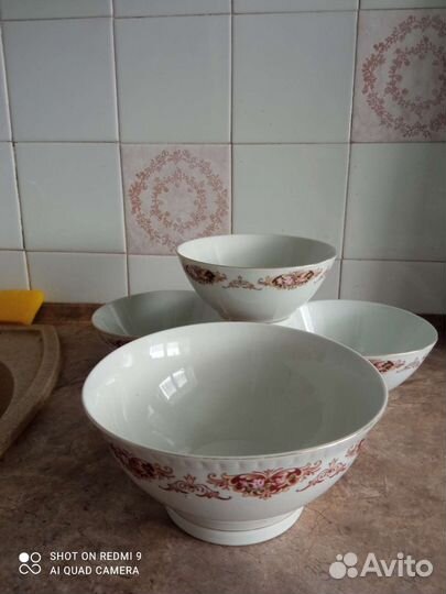 Набор салатников. Китай