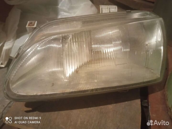 Фары рено сценник