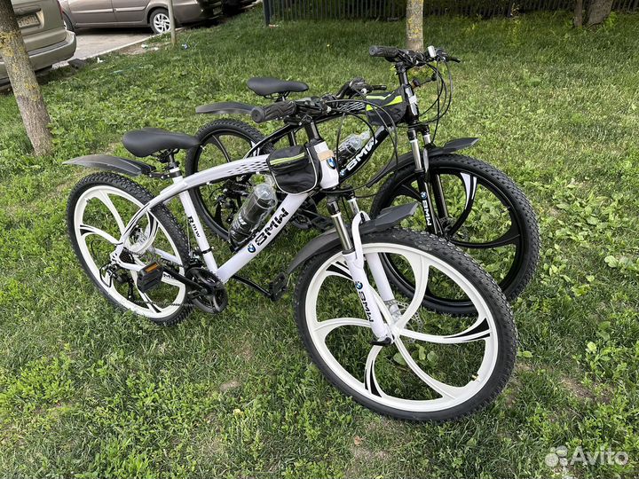 Велосипед на литых дисках bmw