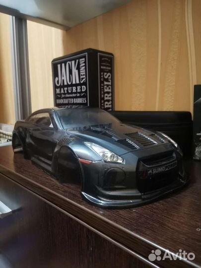 Корка кузов 1/10 Nissan GTR (260-190)