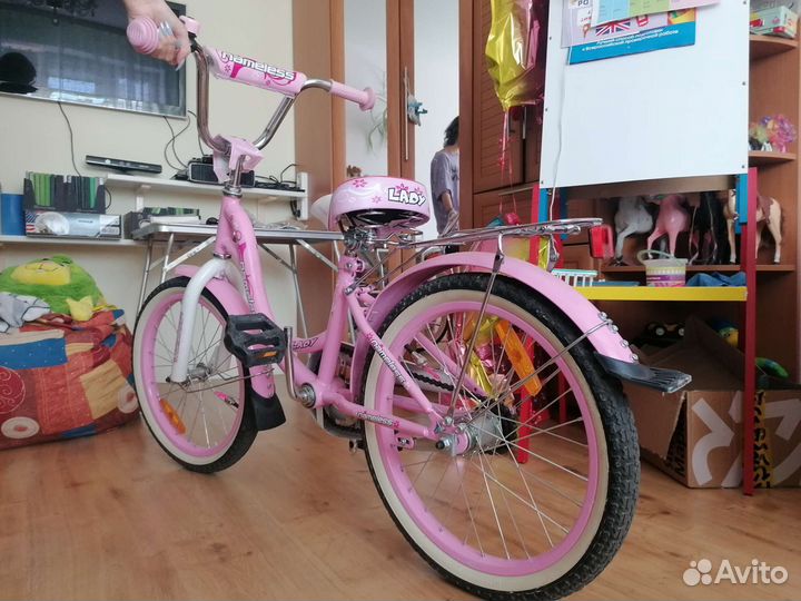 Детский велосипед диаметр колёс 18' nameless lady