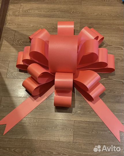 Большой бант на машину, подарок, 1 метр, продажа