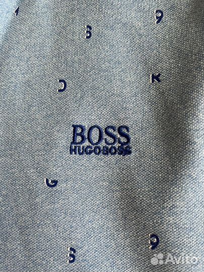 Мужское поло hugo boss оригинал