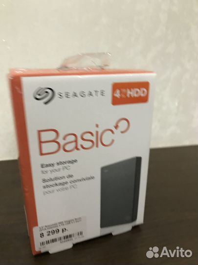 Жесткий диск hdd seagate 4TB
