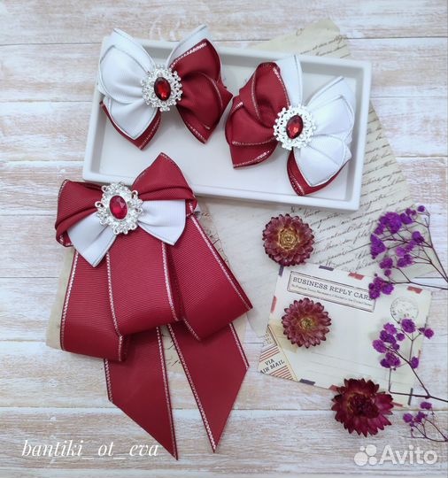Бантики ручной работы
