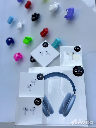 Apple AirPods 2 3 Pro Max оригинал с гарантией