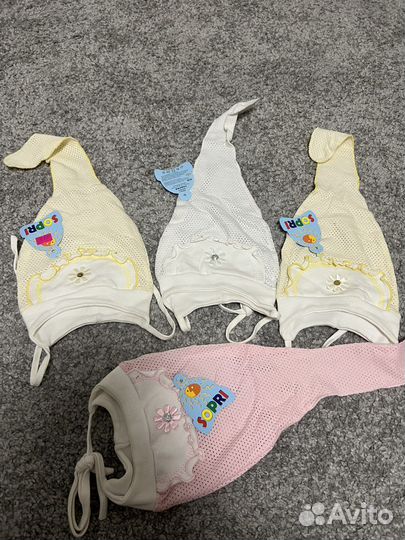 Летние шапочки для девочки