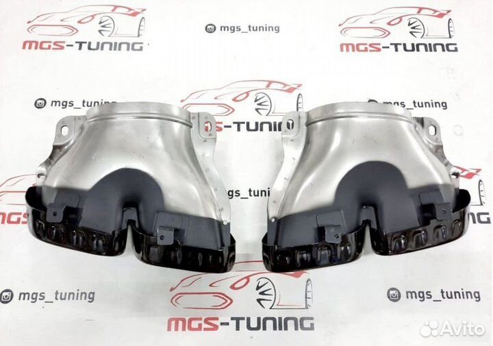 Насадки 63 AMG Black на Mercedes GLE-Class V167