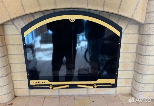 Дверка для камина