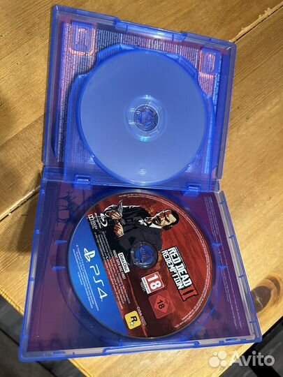 Red dead redemption 2 PS4 диск