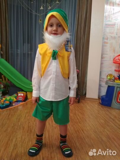 Новогодний костюм гнома