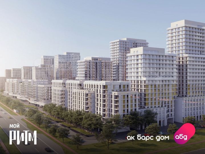 3-к. квартира, 94,9 м², 4/25 эт.