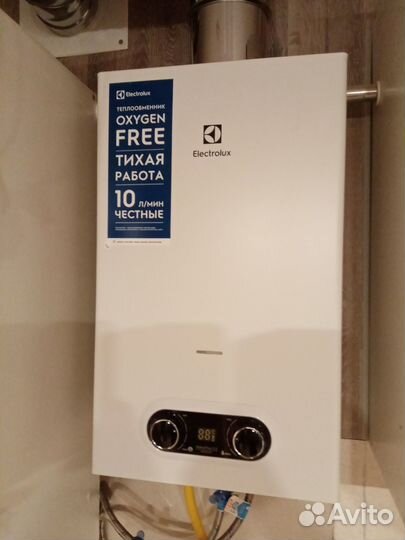 Водонагреватель газовый электролюкс